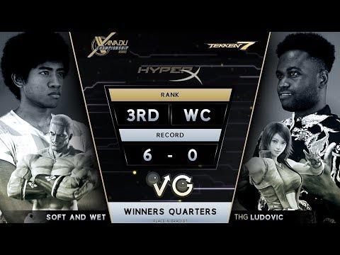 XCS FGC Finals Tekken 7 -  Soft and Wet (Geese) Vs. THG | Ludovic (Asuka) T7 Winners Quarters