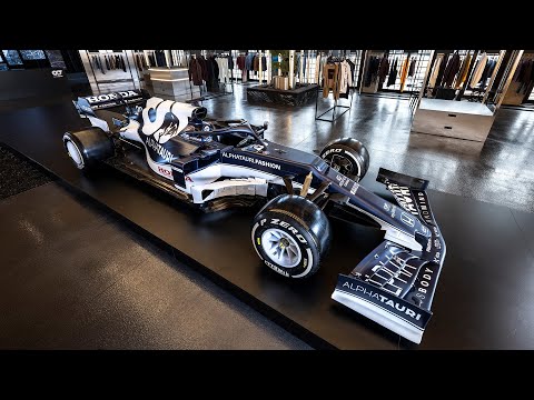 F1 Suderia AlphaTauri AT02 Livery Reveal 2021 in AlphaTauri Showroom, Salzburg Austria