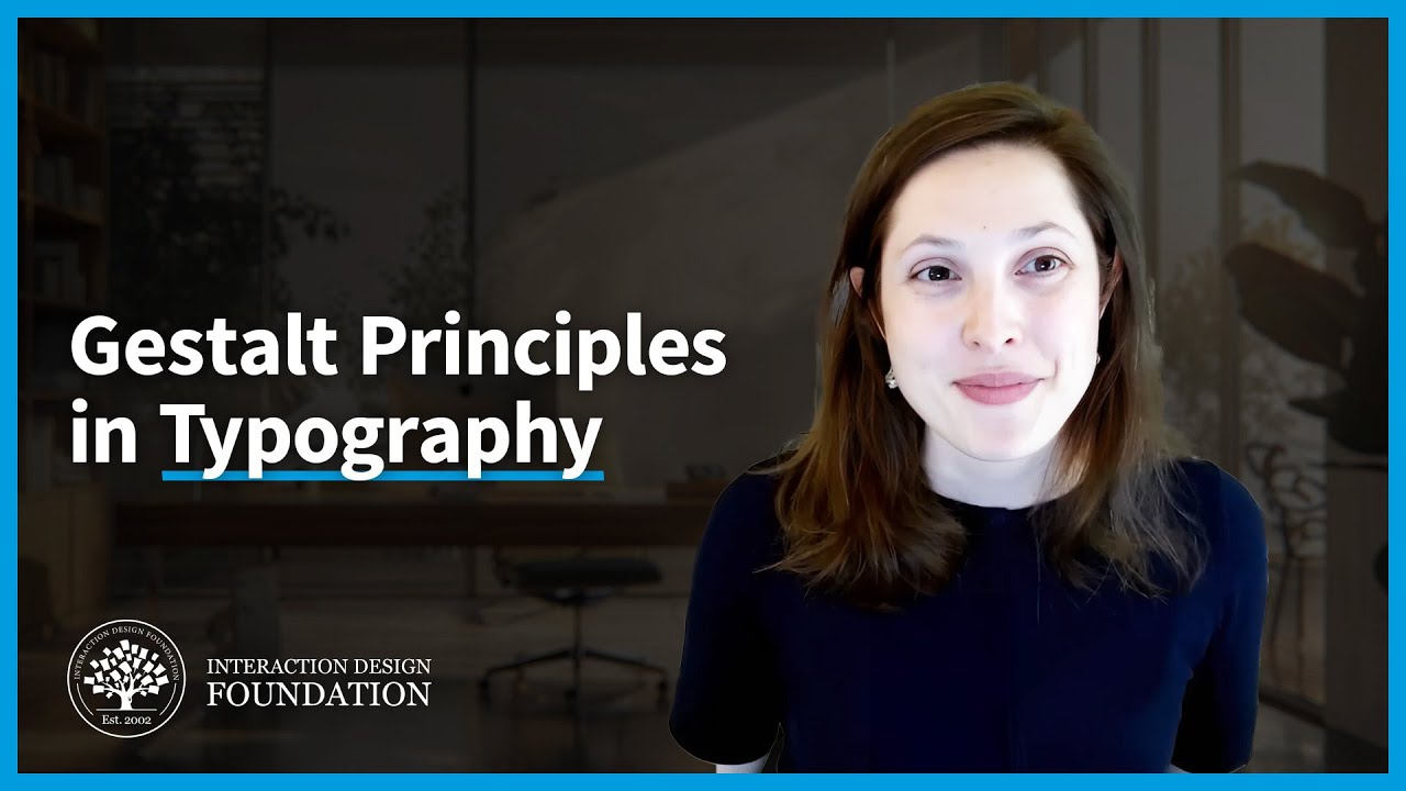 Design Principles Applied to Typography. Gestalt Principles in Typography