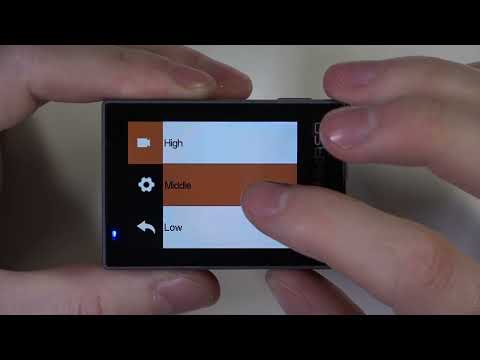 AKASO BRAVE 4 PRO - How To Change Video Quality