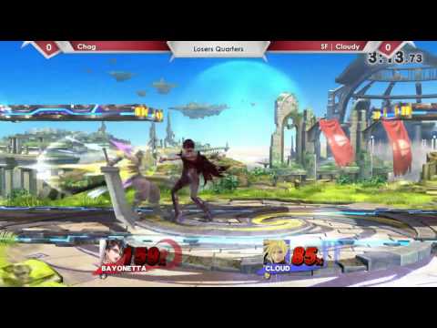 SP54 - Chag (Bayonetta) Vs. SF | Cloudy (Cloud) Losers Quarters - Smash 4