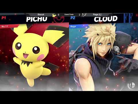 USK7 Grand Finals - Biscuit (Pichu) vs Rage [L] (Cloud) - Smash Ultimate