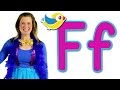 The Letter F Song Learn The Alphabet