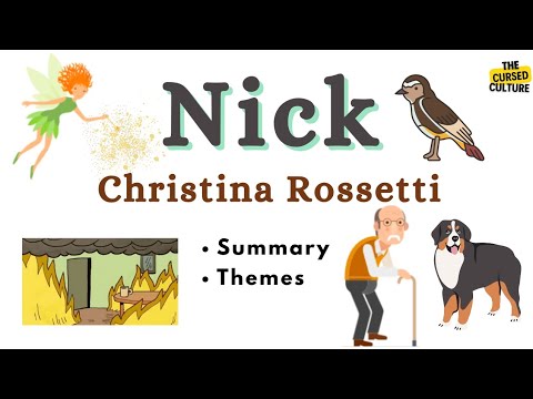 NICK by CHRISTINA ROSSETTI Explained | Summary | Themes | Analysis | Literary Elements