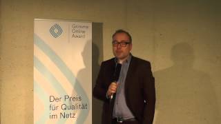 Alexander Gerst  – Grimme Online Award 2015