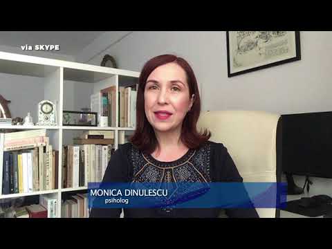 Psihoterapeut Monica Dinulescu-Pastila de psihologie la TVR 2 -Psihicul uman si vremea