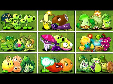 Random 16 Team All Flora Plants Battlez - Who Will Win? - PvZ 2 Team Plant vs Team Plant