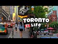 Toronto Life Downtown Toronto Canada 4K