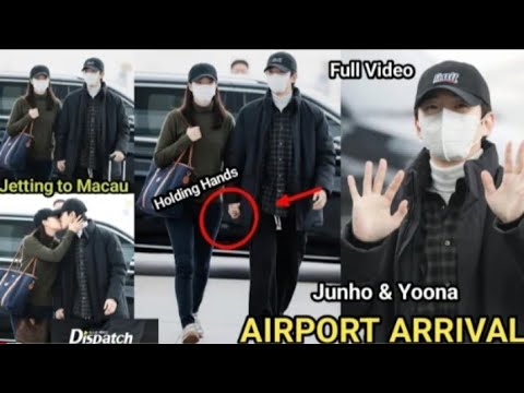 Lee Junho and Imyoona Caught Kissing and Holding Hands at Incheon Airport - Are they Dating .