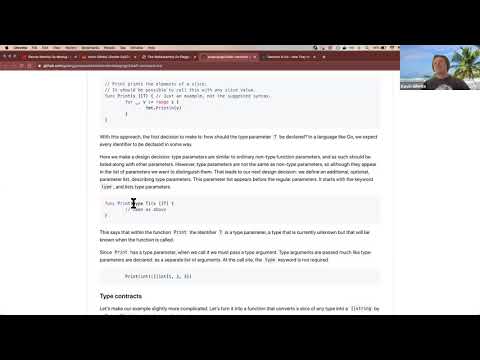 Kevin Gillette - Generics Proposal - Denver Meetup