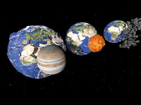 Planetary Collision Experiment: Comparing the Masses of Solar System Planets