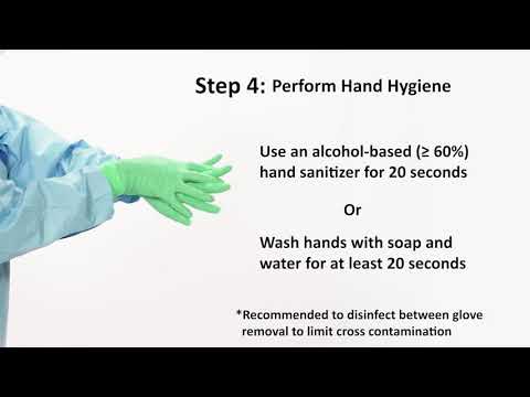 Ansell Donning and Doffing PPE