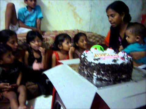 Naeem Cutting Karizma Birthday Cake