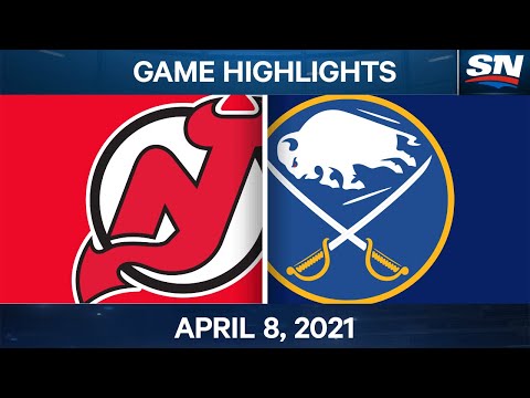 NHL Game Highlights | Devils vs. Sabres – Apr. 8, 2021