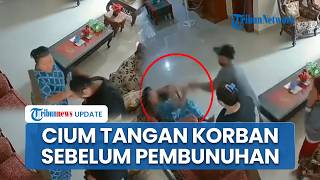 Rekaman CCTV Perampokan Sadis di Pekanbaru, Pelaku Pura-pura Bertamu dan Cium Tangan Korbam