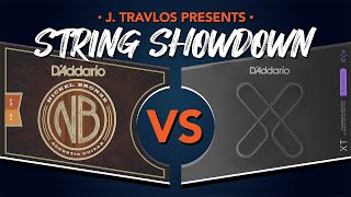 Video thumbnail for String Showdown: D'addario XT Phosphor Bronze vs D'addario Nickel Bronze Acoustic Guitar Strings by J.Travlos