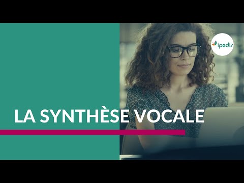 Qu'est ce que la synthèse vocale