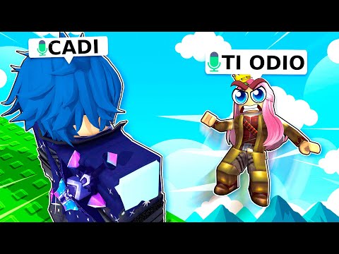 USO LA VOCE PER COMPLETARE QUESTO PARKOUR! - ROBLOX