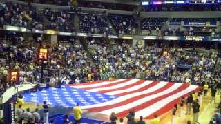John Popper National Anthem at Indiana Pacers Opening Night