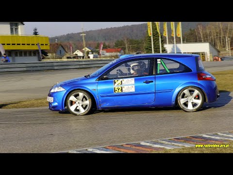 Dziewierz Magdalena - Renault Megane RS - SuperOES 3 Runda Tor Kielce 19-03-2022