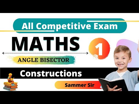 ANGLE BISECTOR or |how to divide an angle into two equal parts|