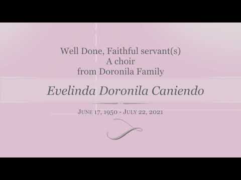 Doronila Virtual Choir "Well done my faithful servants"