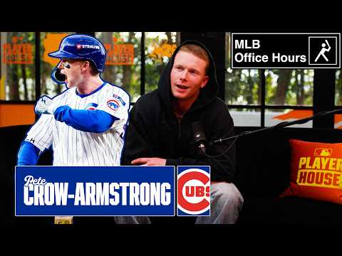 Pete Crow-Armstrong threw a no-hitter that Paul Skenes caught & met Derrick Rose! | MLB Office Hours