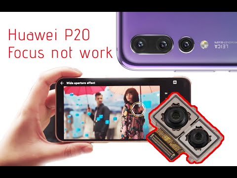 Huawei P20 Back Camera focus not work Hardware Repair Tutorial / Naprawa aparatu | Selekt