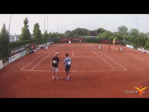 Slamstox College Tennis Showcase 2023 - Langerhuizen & de Visser vs. Linck & van Gorkom
