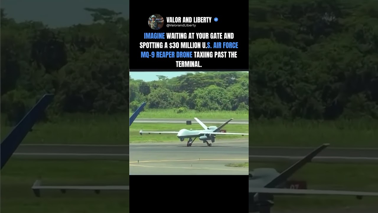 공항에서 만나는 MQ-9 리퍼의 특징