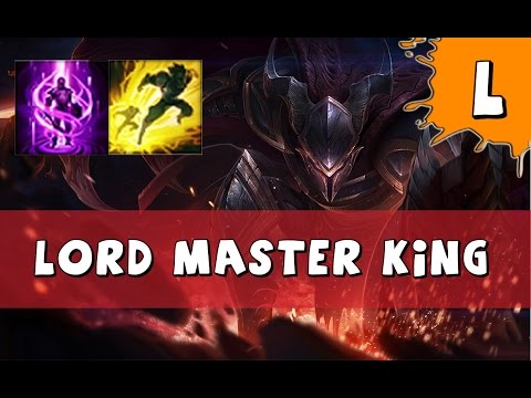 LORD MASTER KING as Pantheon vs Fiora TOP - S6 Challenger SoloQ - League of Legends