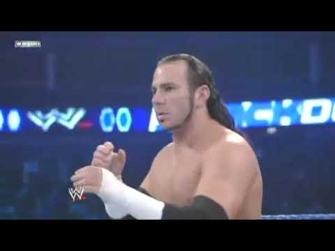 CM Punk and Jeff Hardy vs Kane and Matt Hardy smackdown 2009 part 1