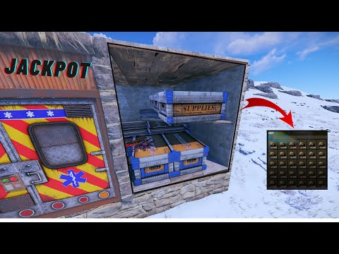THE MOST LOADED SINGLE DOOR RAID in Vanilla RUST (INSANE PROFIT) - Rust