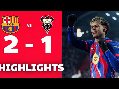 BARCELONA vs ALBACETE (2-0) | RESUMEN y GOLES | Copa del Rey 2026