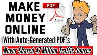Now You Can Make Money Online By Auto-Generated PDF's | Affiliate Marketing For Beginners 2021