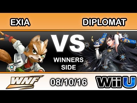 WNF 3.2 - Exia (Fox) Vs. Diplomat (Bayonetta) Winners Side - Smash Wii U