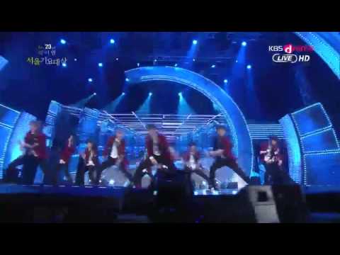 140123 SMA EXO Let Out The Beast  Wolf  Growl