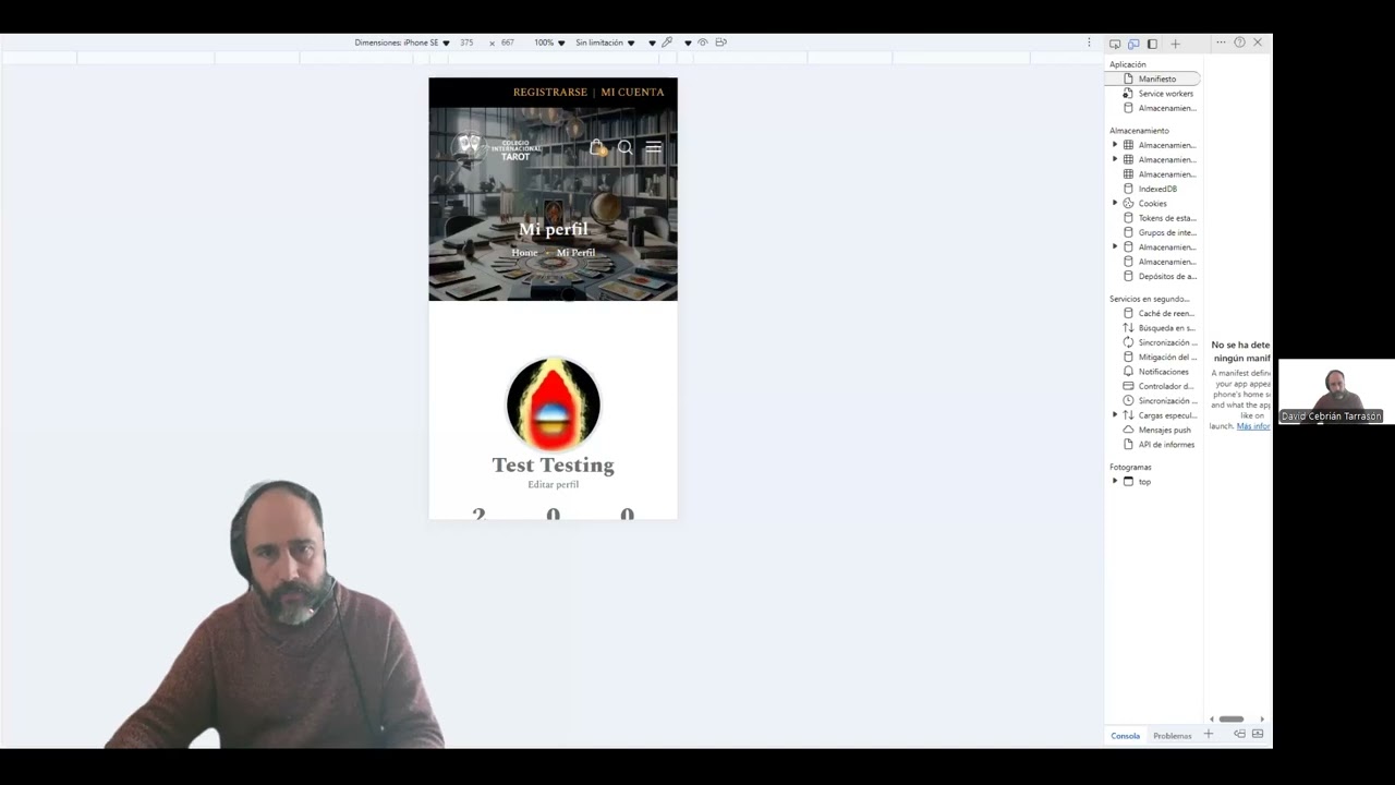 Tutorial para visualizar el material en las formaciones del Colegio Internacional de Tarot