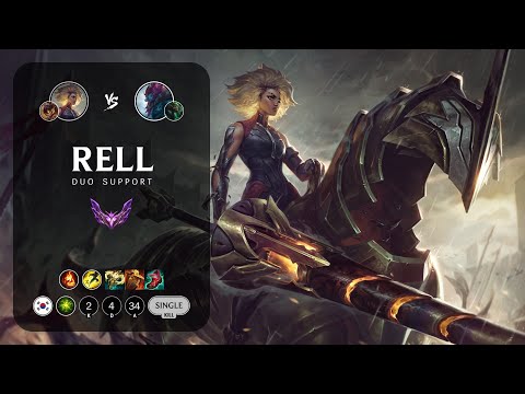 Rell Support vs Trundle - KR Master Patch 13.23