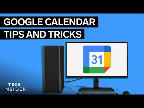 谷歌日曆技巧與訣竅 (Google Calendar Tips And Tricks)