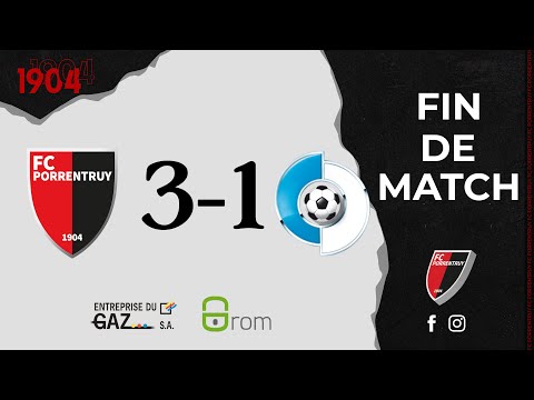 Résumé du match FC Porrentruy | FC Weissenstein
