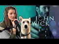 She Cried with Her Dog as well!!! John Wick (2014) REACTION