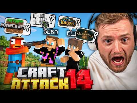 🤬🤯TALK um LIEBLINGSGAME eskaliert! - Eli & ich gehen CRASHOUT wegen SEBO in Craft Attack 14!