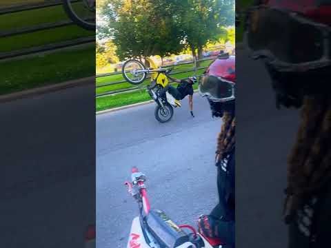 Slow mo one had touch 🫴🏾💨 #reels  #bikelife