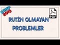 Rutin Olmayan Problemler | Kamp2019