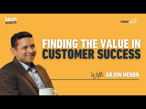 Finding Value in Customer Success | Arjun Menon - YouTube