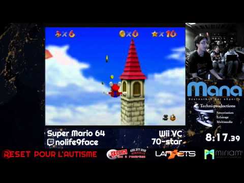 NoReset x Lan ETS 2016 -  Super Mario 64 by nolife9face