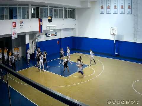 ZKK Radivoj Korac-KZK Partizan  4/4  15.kolo  2 deo