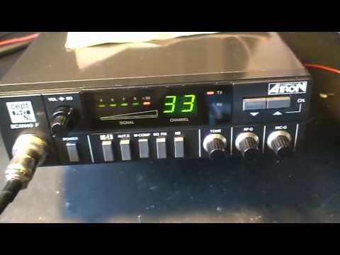 SATCOM CB RADIO, 80 CHANNEL MOD