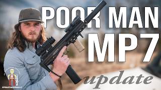 MP7 we have at home (Keltec cmr30 SBR) Update!